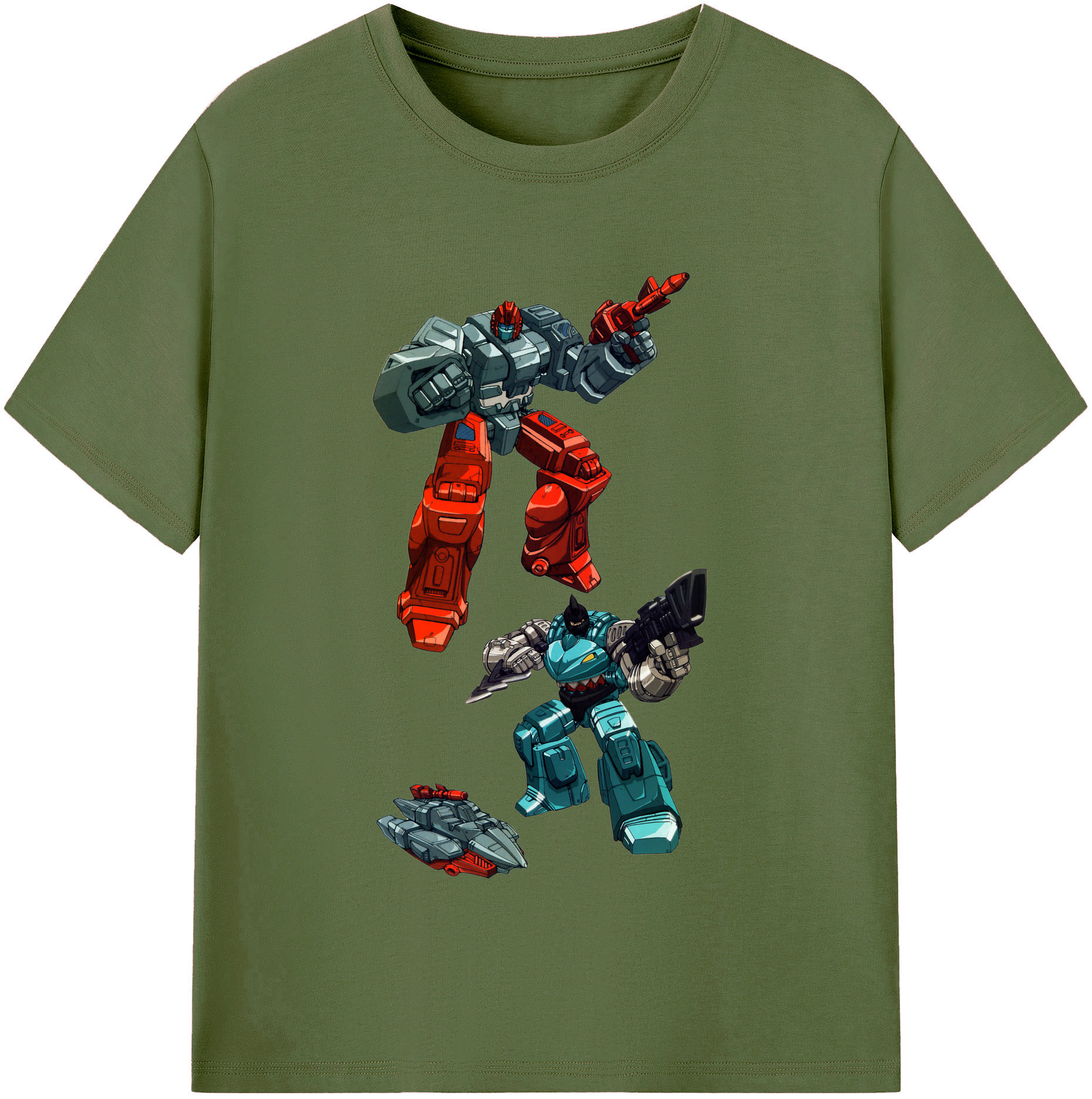 （画像用）  綿100％半袖Tシャツ（フロントプリント）